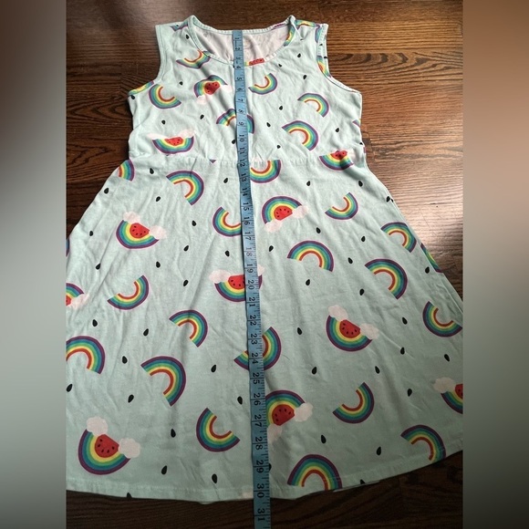 wonder nation girl’s Watermelon Cloud Sleeveless Dress Size XL (14/16) NWOT - Picture 5 of 6